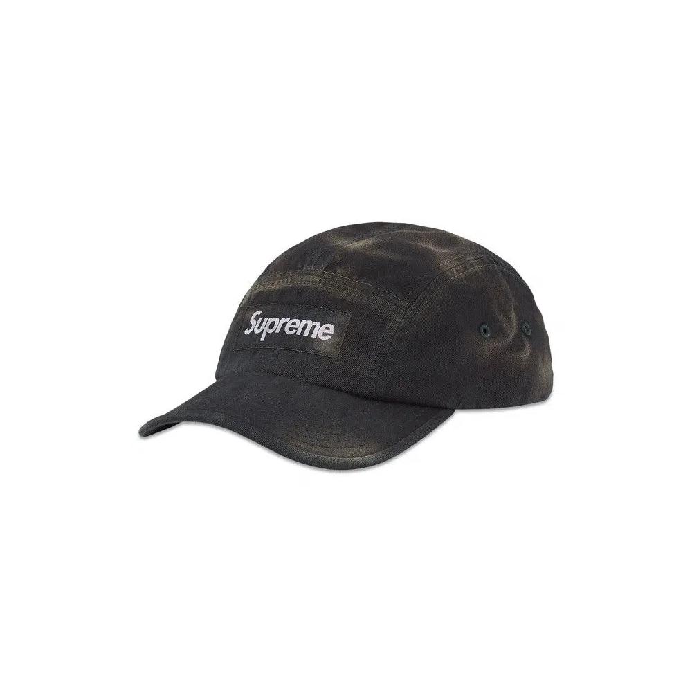 Кепка Supreme Overdyed Camp Cap 'Черный' 1