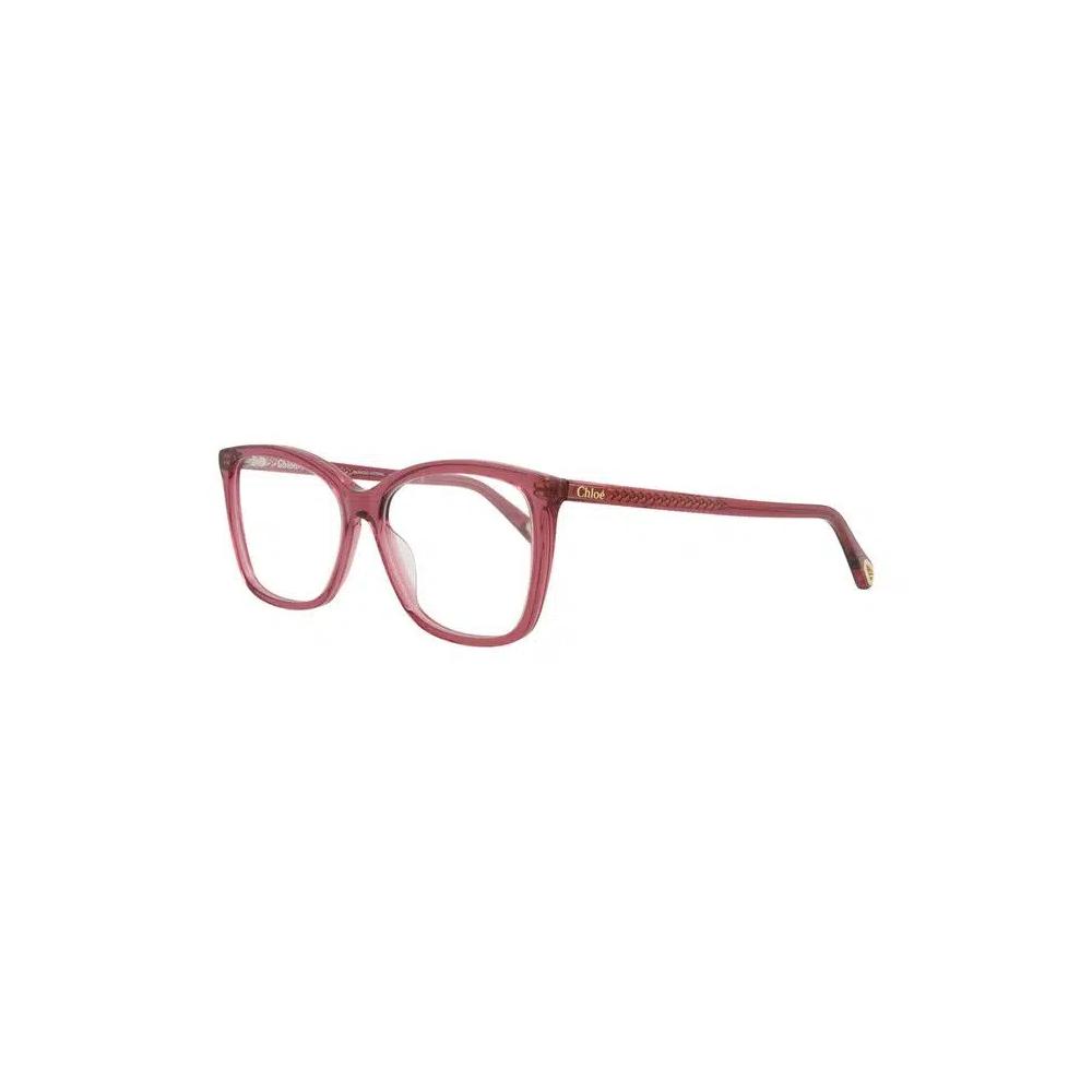 Очки Chloé Cat Eye-Frame Bio Acetate Optical Frames 'Розовый Розовый Прозрачный' 2