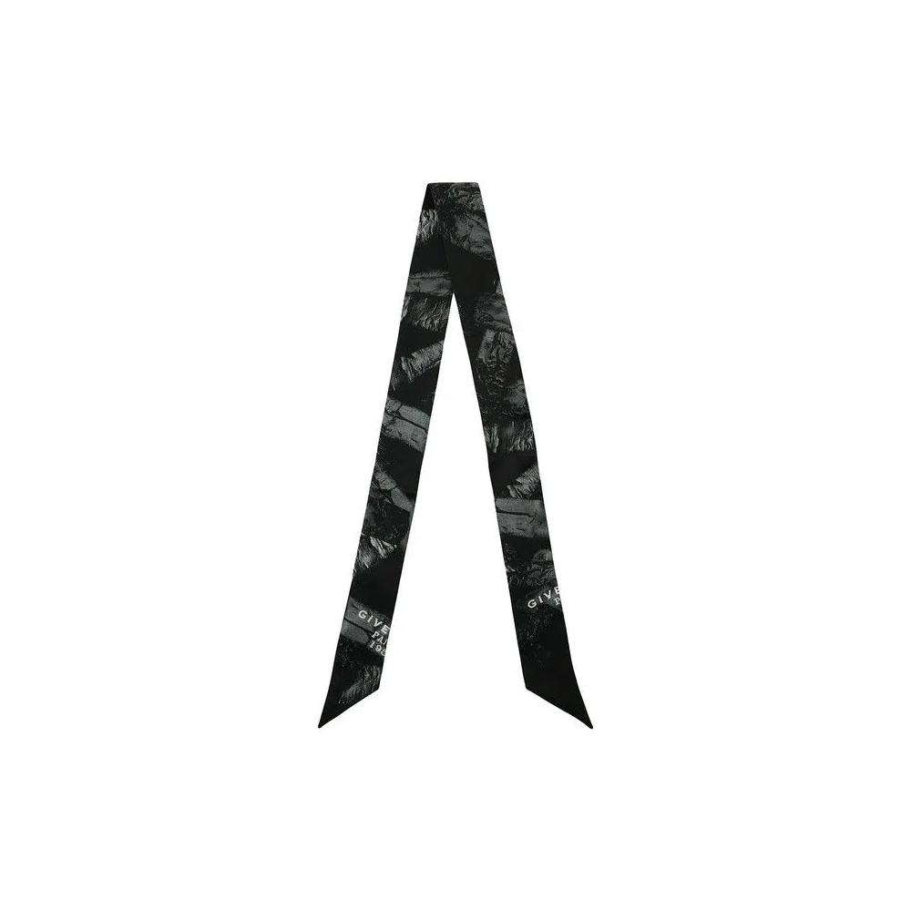 Аксессуары Givenchy Paris Silk Bandeau 'Black' 2