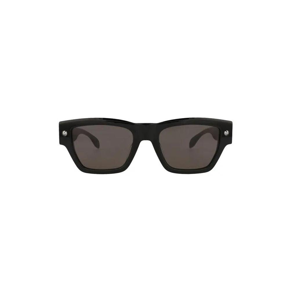Очки Alexander McQueen Big Square «Черные» 1