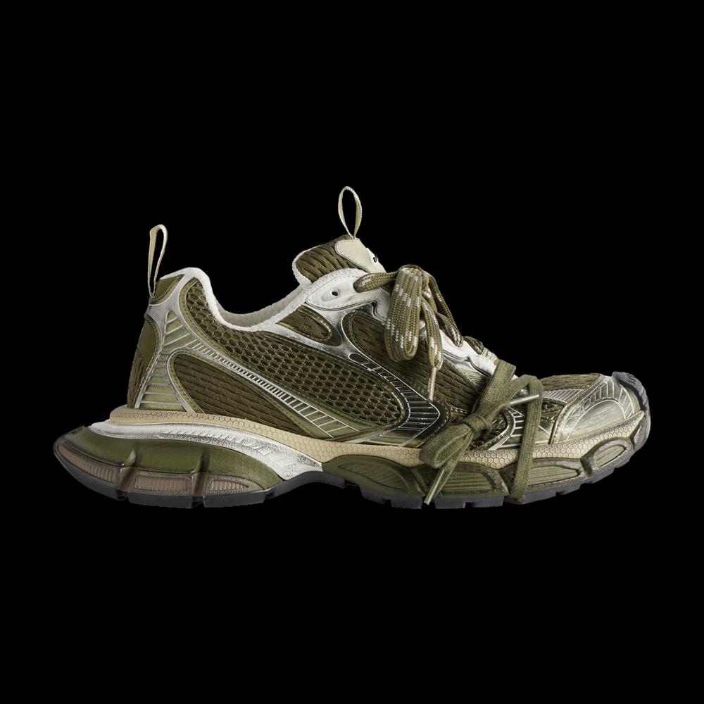 Кроссовки Balenciaga 3XL Sneaker 'Worn-Out - Dark Green Light Beige' 1
