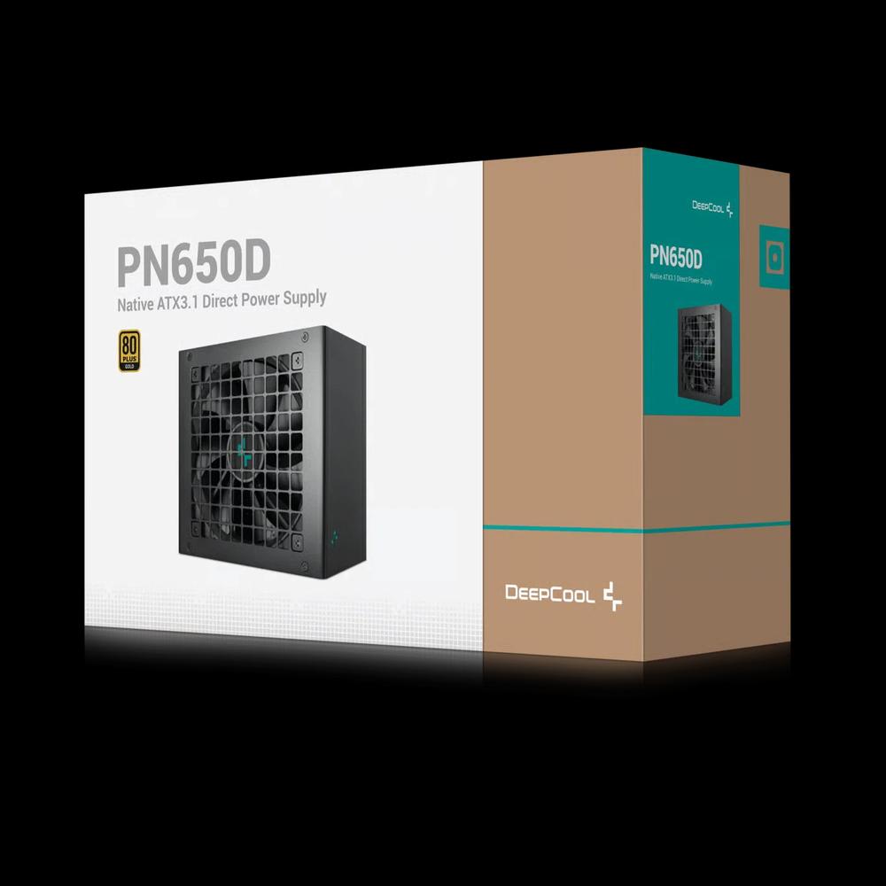 DEEPCOOL PN650D 650W 80Plus Gold сертифицирован, блок питания 1