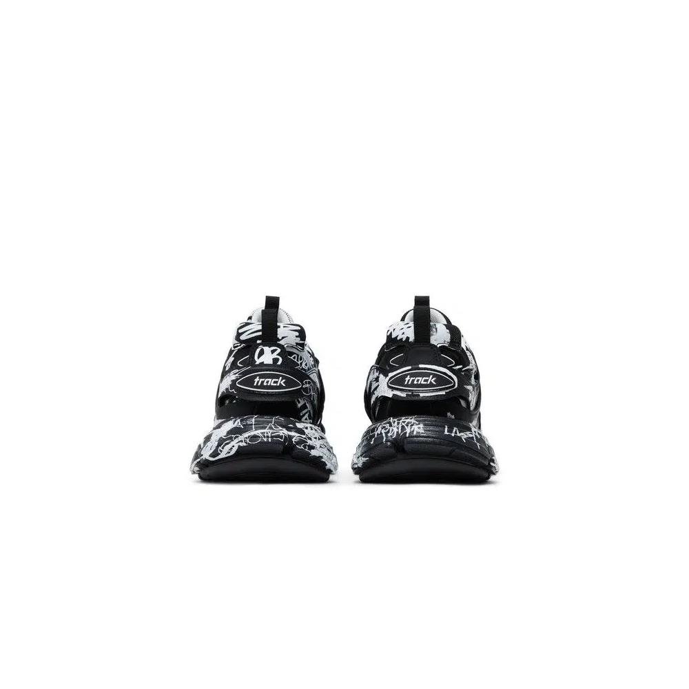 Кроссовки Balenciaga Track Sneaker 'Graffiti - Black White' 6