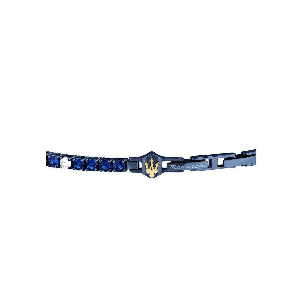 Maserati Jewels 22 см Мужской теннисный браслет, синий, JM425AVC10 (регулируемый) 3