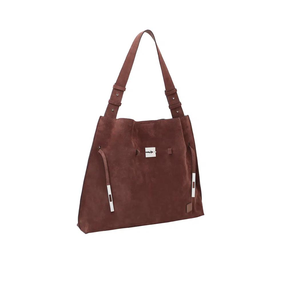 SAOI Belt Tote II - Замша Кокос 3