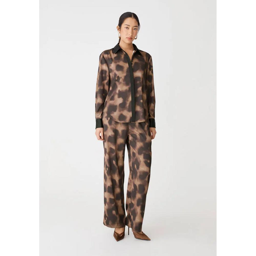 Рубашка из сатина с принтом Savanna Printed Satin Shirt 3