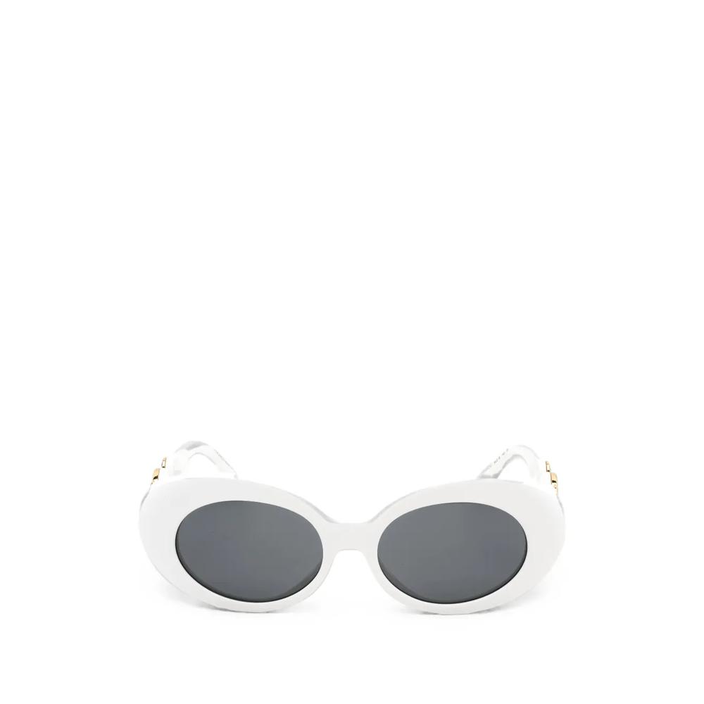 oval-frame sunglasses 1