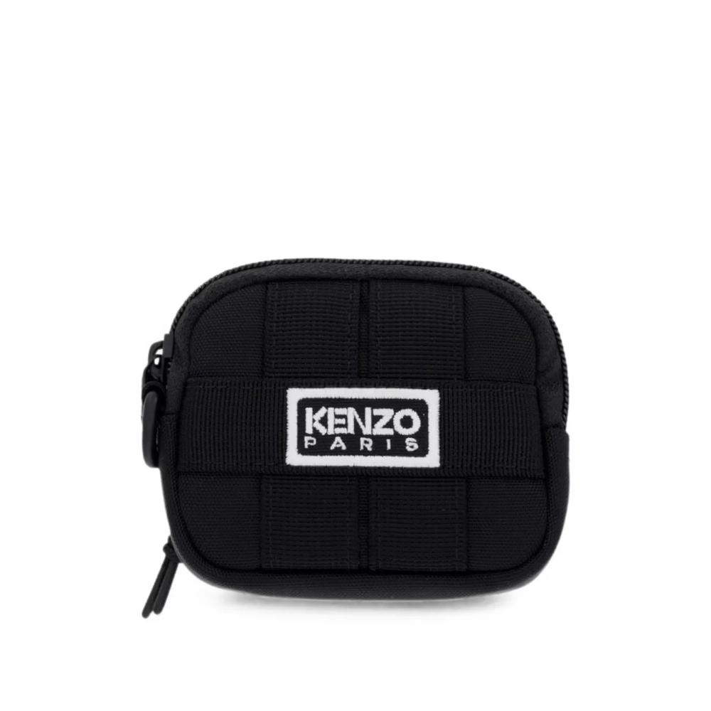 Кошелек Kenzo Explorer с круговой молнией и логотипом 2