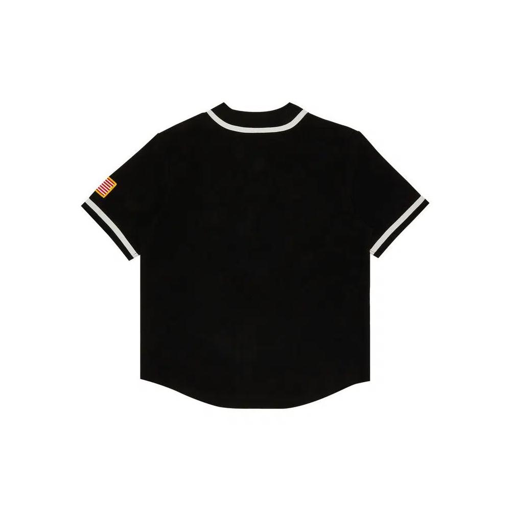 Джерси Supreme x Mitchell & Ness Wool Baseball Jersey 'Black' 2