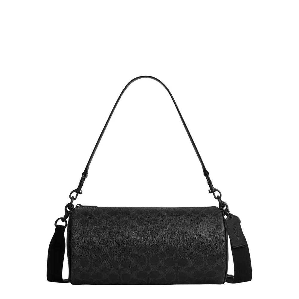 Дорожная сумка Andre Barrel Bag 30 в фирменном канвасе - Black Signature CET21 1