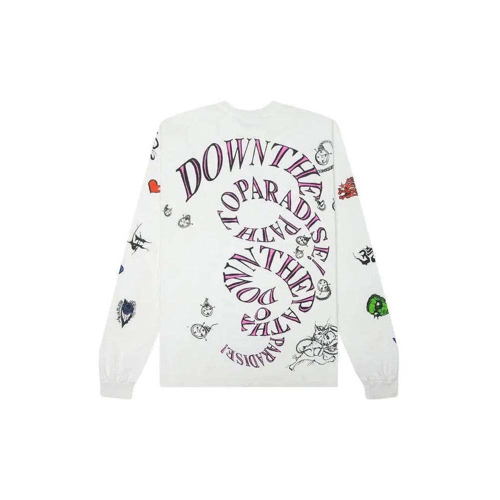Футболки с длинным рукавом Hellstar Down The Paradise Path Long-Sleeve 'White' 2