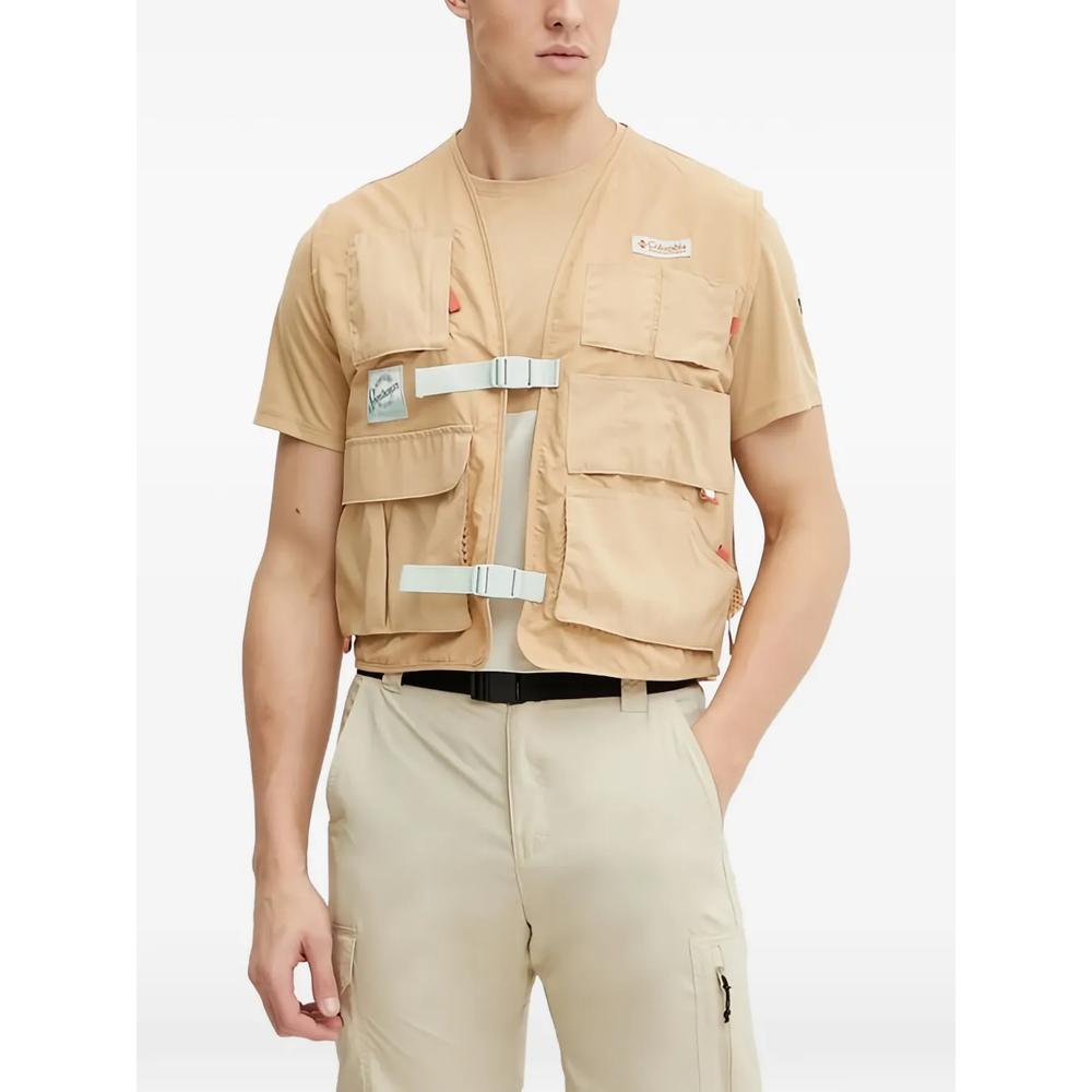 Covemulti-pocket belted jacket 1