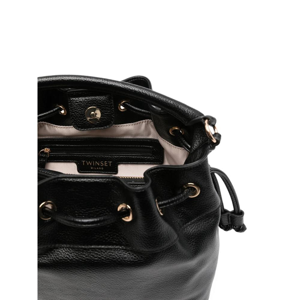 pebbled drawstring tote bag 5
