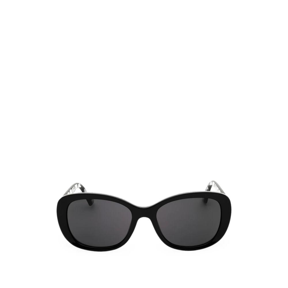 oval-frame sunglasses 1