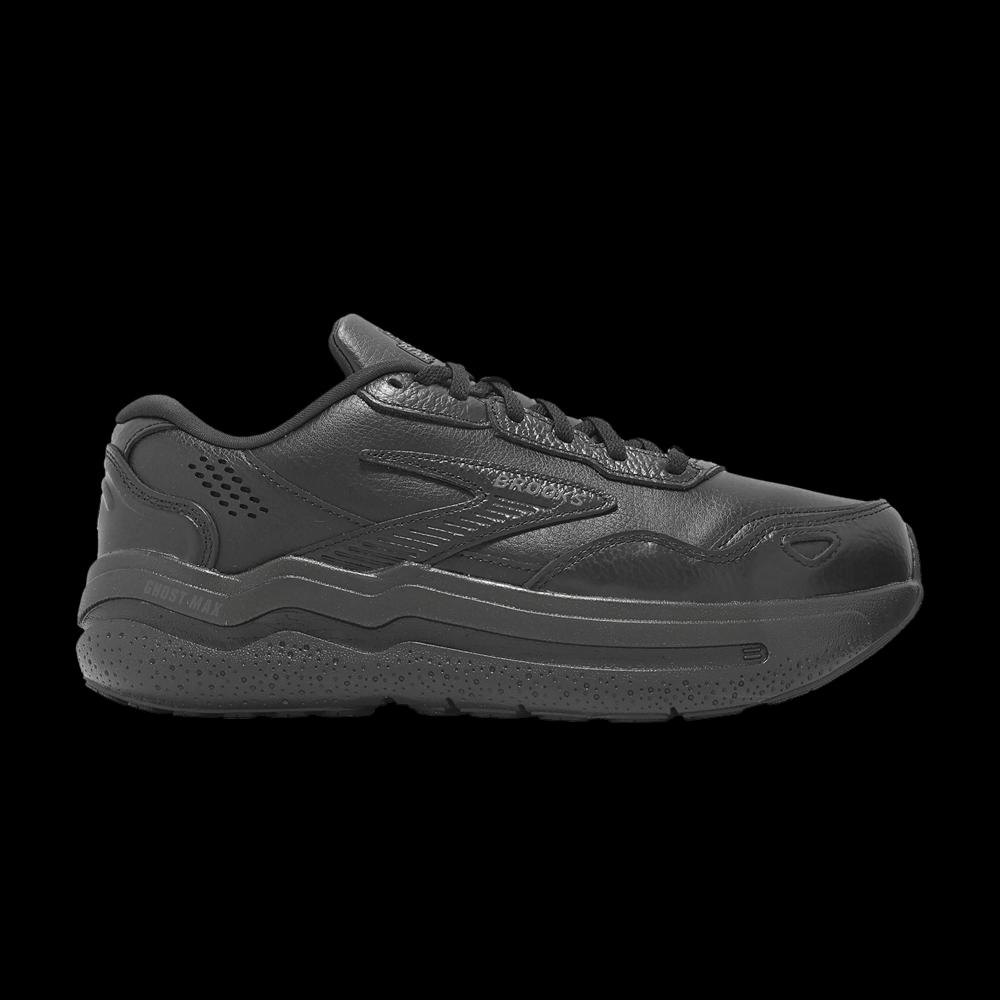 Кроссовки Brooks Ghost Max Leather 2E Wide 'Triple Black' 1