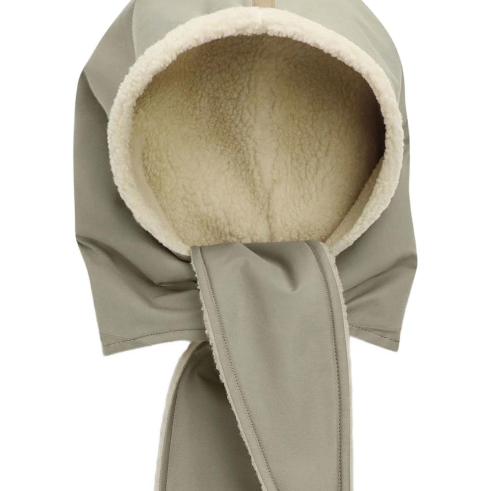 Flake shearling-lined hood 2