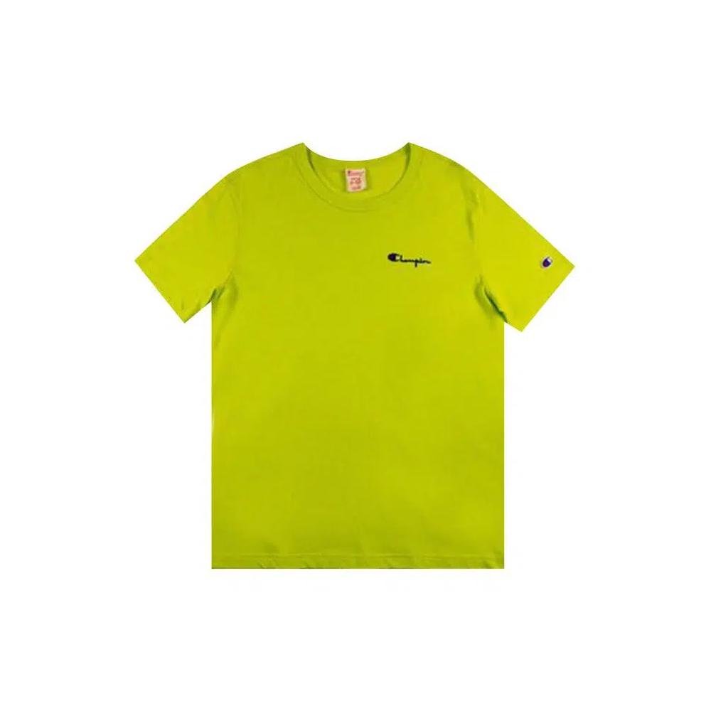 Футболка с коротким рукавом Champion Solid Tee 'Lime Green' 1