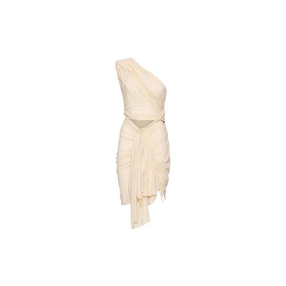 Короткие платья Rick Owens DRKSHDW Fog Dress 'Natural' 1