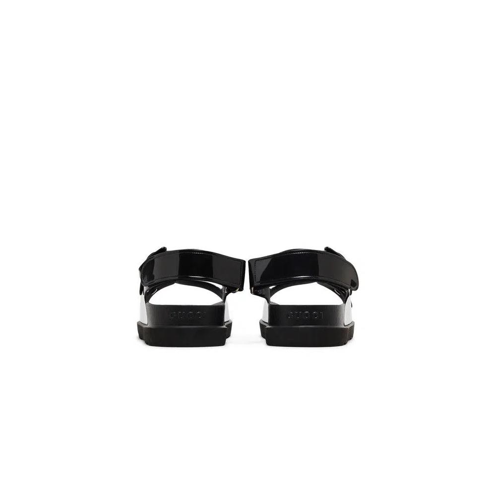 Сандалии Gucci Wmns Mini Double G Sandal 'Black' 6