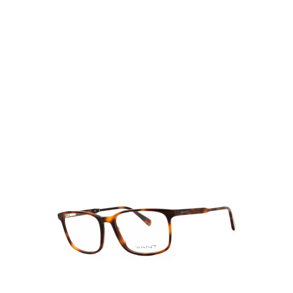 tortoiseshell-effect rectangle-frame glasses 2