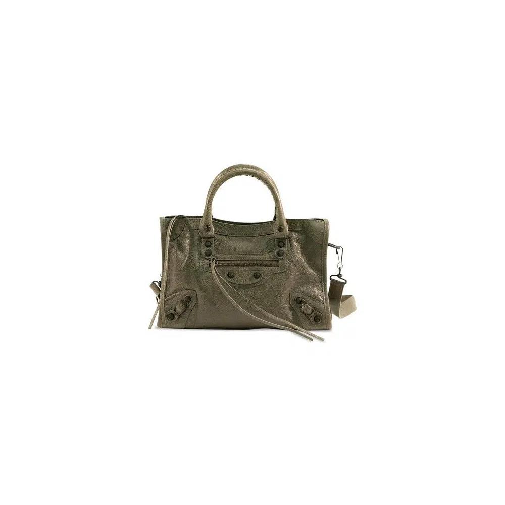 Сумки через плечо Balenciaga Small Le City Shoulder Bag 'Army Green' 1