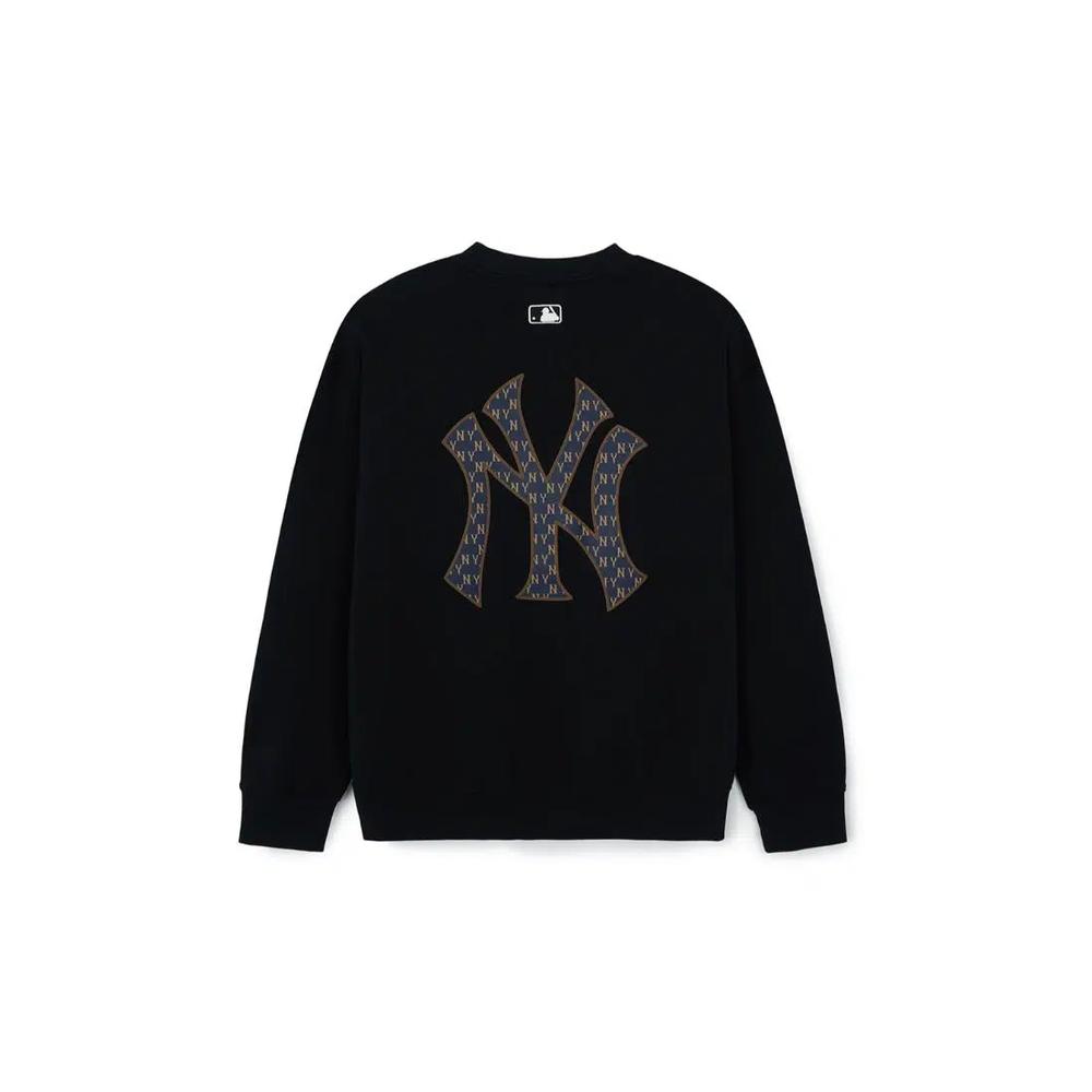 КЛАССИЧЕСКИЙ МОНОГРАММНЫЙ БОЛЬШОЙ ЛЮКСОВЫЙ СВИТШОТ NEW YORK YANKEES 2