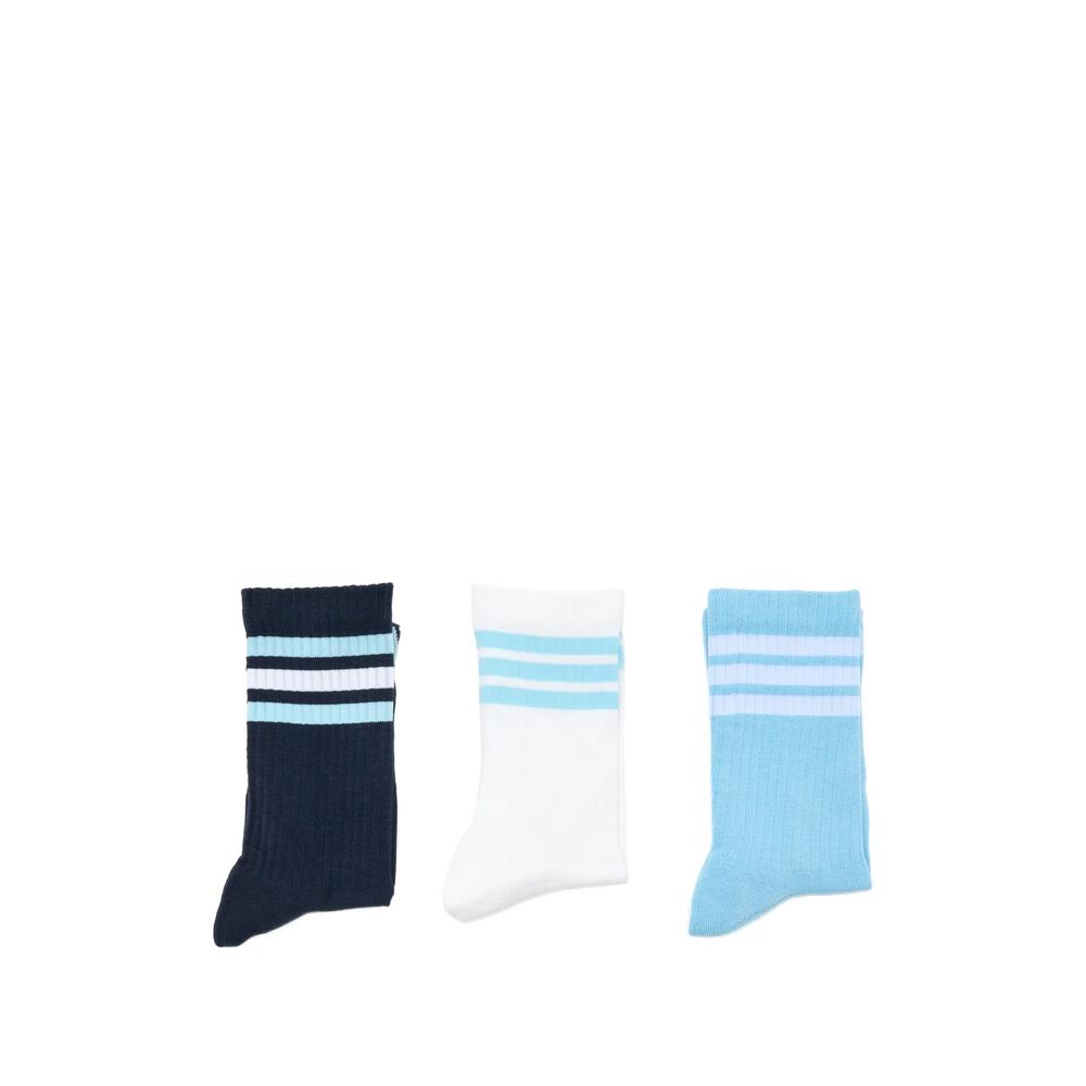 3-Stripes ribbed socks (set of three) 2