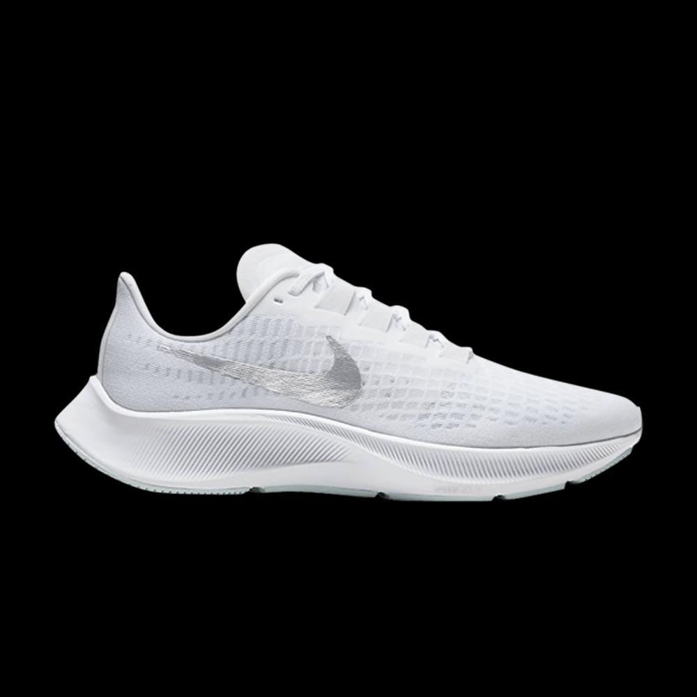 Кроссовки Nike Wmns Air Zoom Pegasus 37 'White Metallic Silver' 1