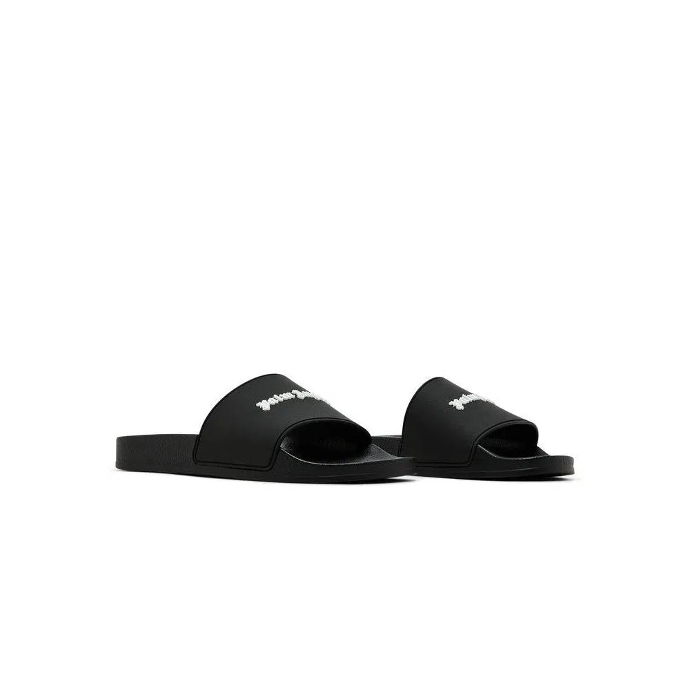 Слайды Palm Angels Classic Logo Pool Slider 'Black White' 8