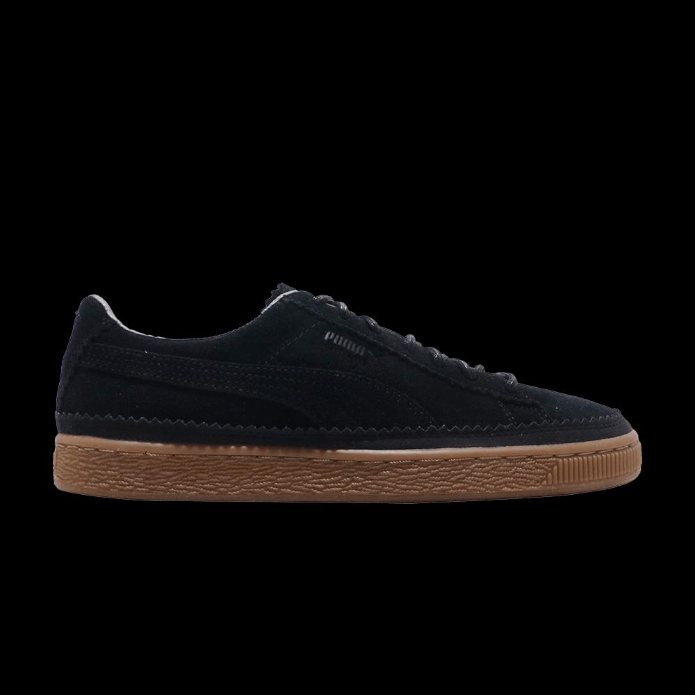 Кроссовки Puma Suede Classic Brogue «Black» 1