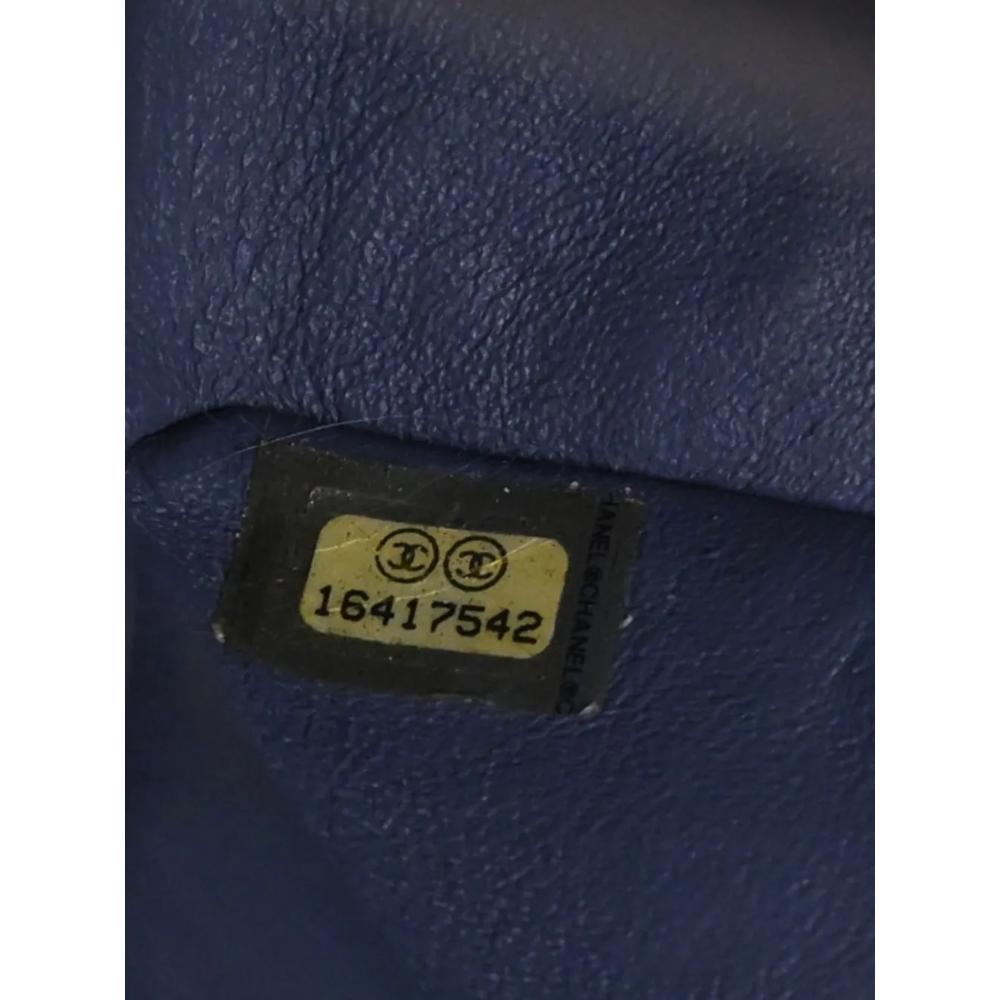Сумка на плечо Jumbo Classic Striped Patent Double Flap (2012 годы) 2