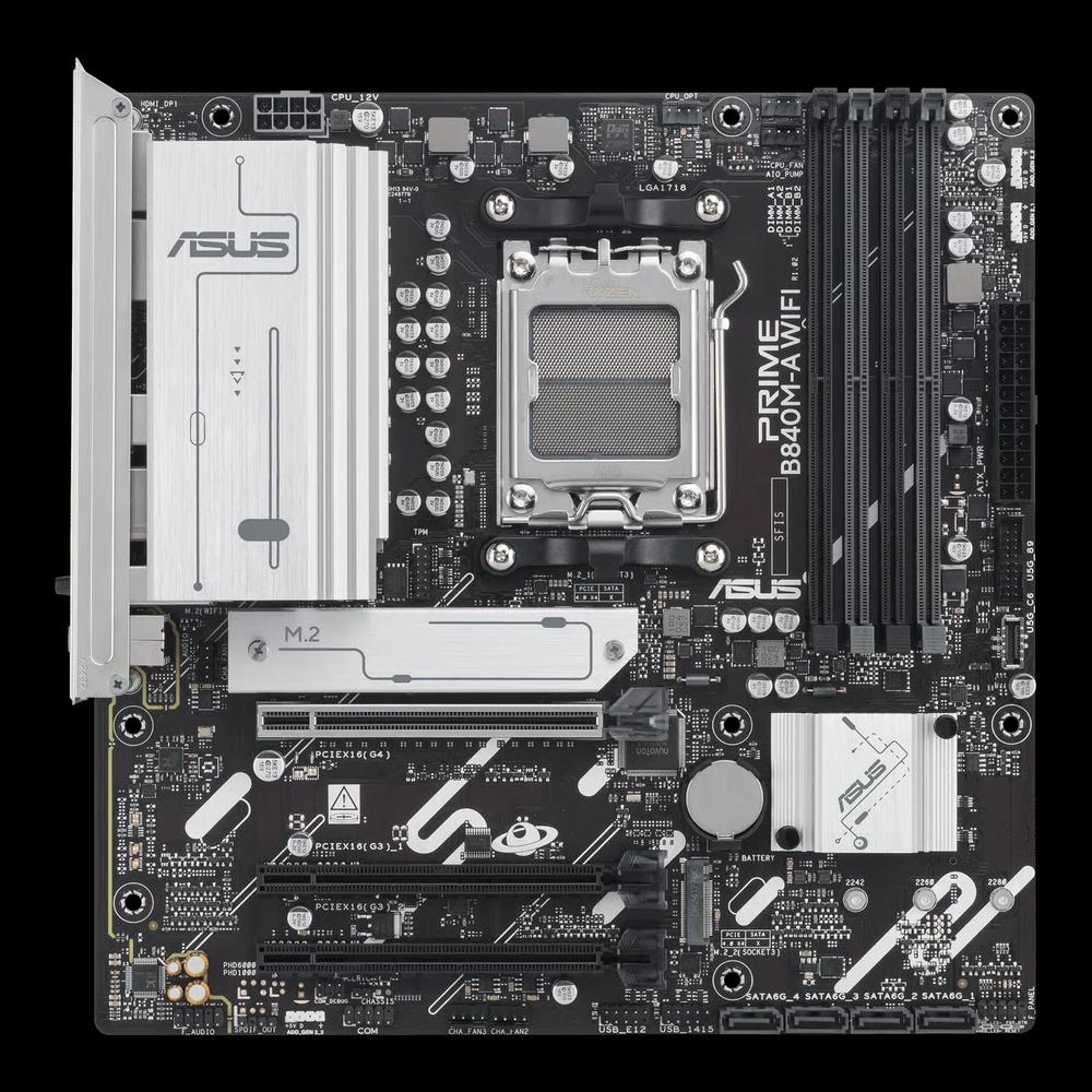 ASUS PRIME B840M-A WIFI-CSM Micro-ATX материнская плата (DDR5) 8