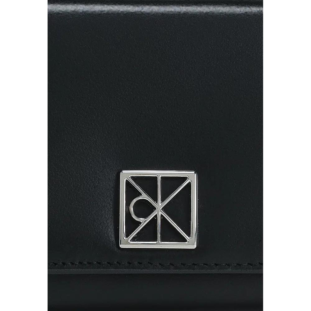 Средний трехслойный кошелек с эмблемой - Calvin Klein Accessories 4