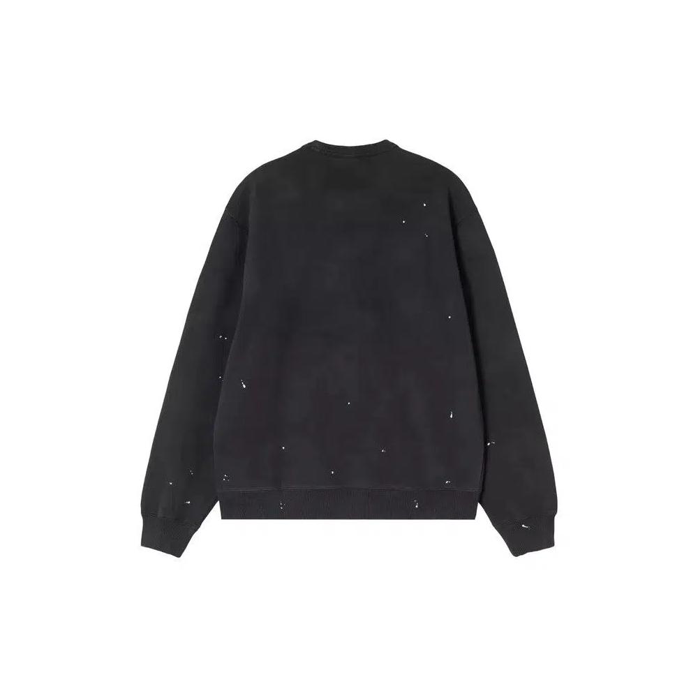 Свитшоты Carhartt WIP Painter Sweatshirt 'Black (Destroy Wash, Splatter)' 2