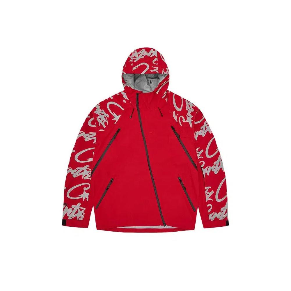 Верхняя одежда Corteiz Elitework Waterproof Shell Jacket V2 'Red' 1