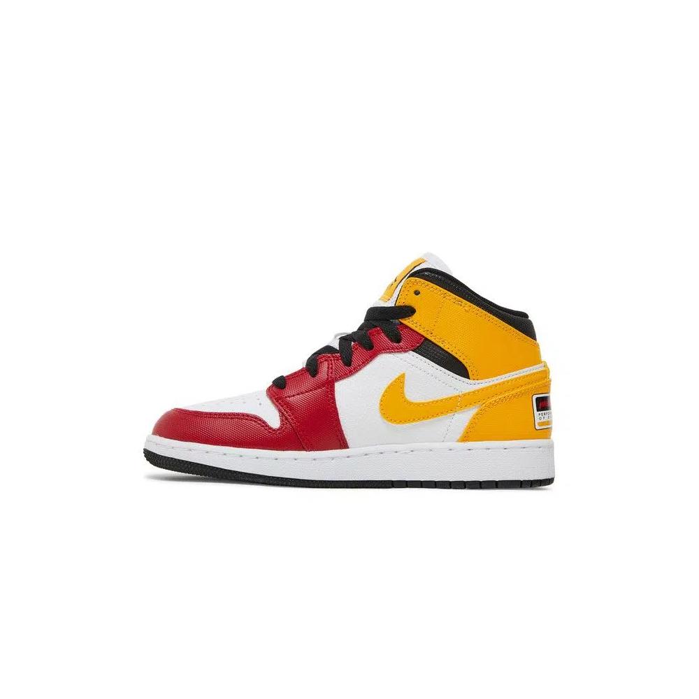 Кроссовки Air Jordan 1 Mid SE GS 'Motorsport' 3