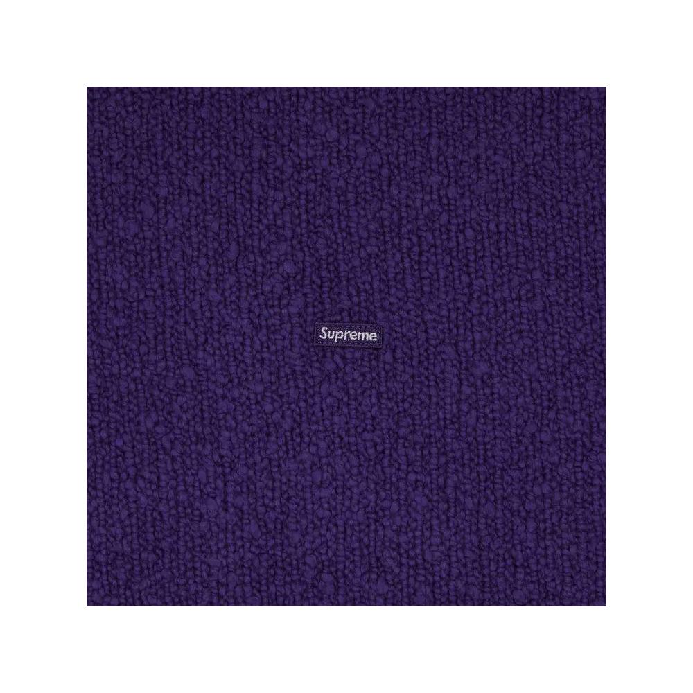 Свитеры Supreme Bouclé Small Box Sweater «Purple» 2