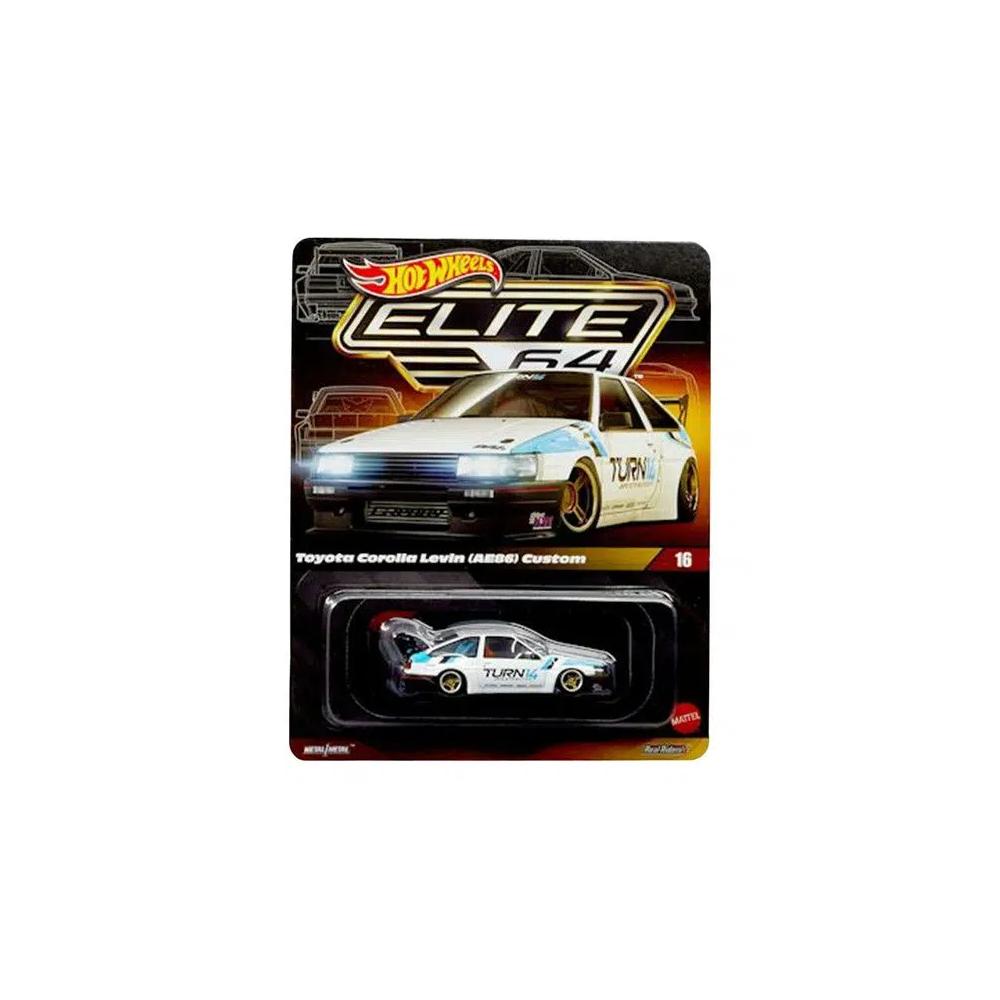 Игрушки и наборы для игр Hot Wheels Elite 64 Toyota Corolla Levin Ae86 Custom 2