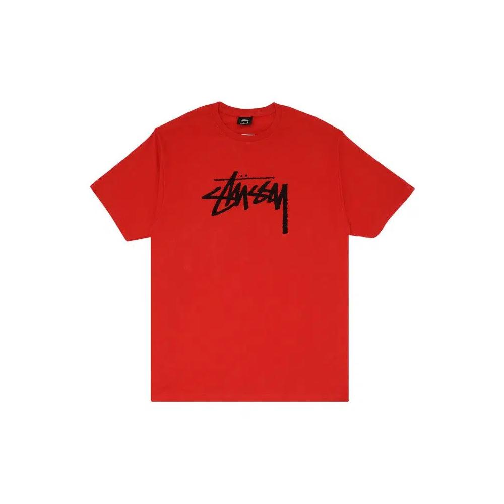 Футболки Stussy Stock Tee 'Red' 1