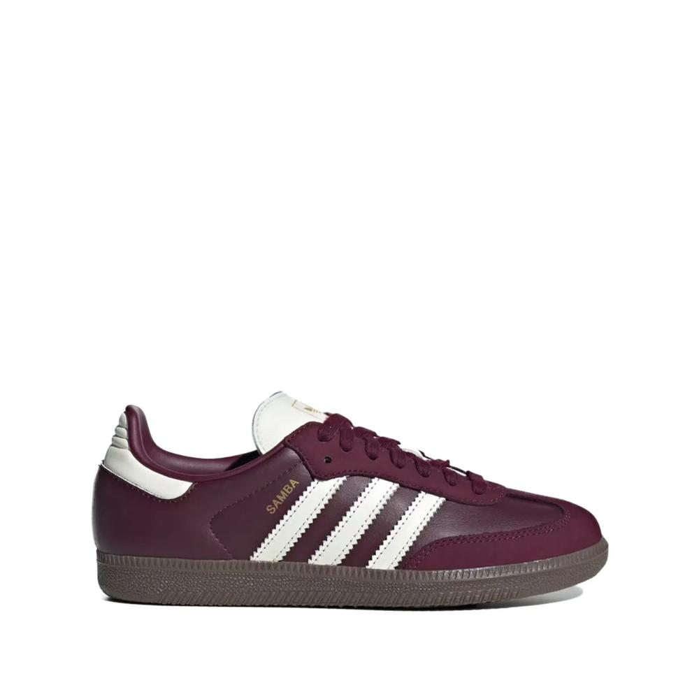 Кроссовки Samba OG Maroon Off White Gum 1
