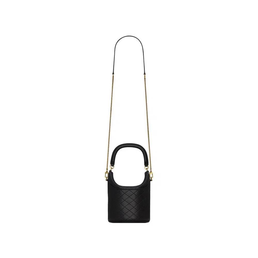 Сумка-ведро Saint Laurent Gaby Bucket Bag 'Noir' 2