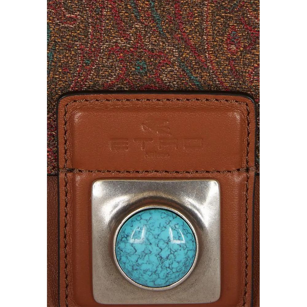EtMEDIUM PAISLEY CROWN ME Плечевая сумка красная 5