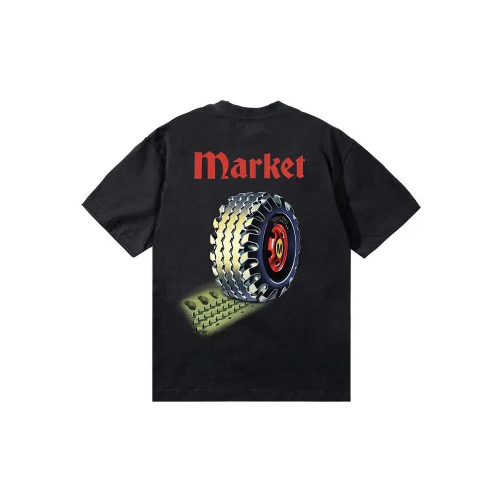 Топы Market True Tread T-Shirt 'Pirate Black' 2