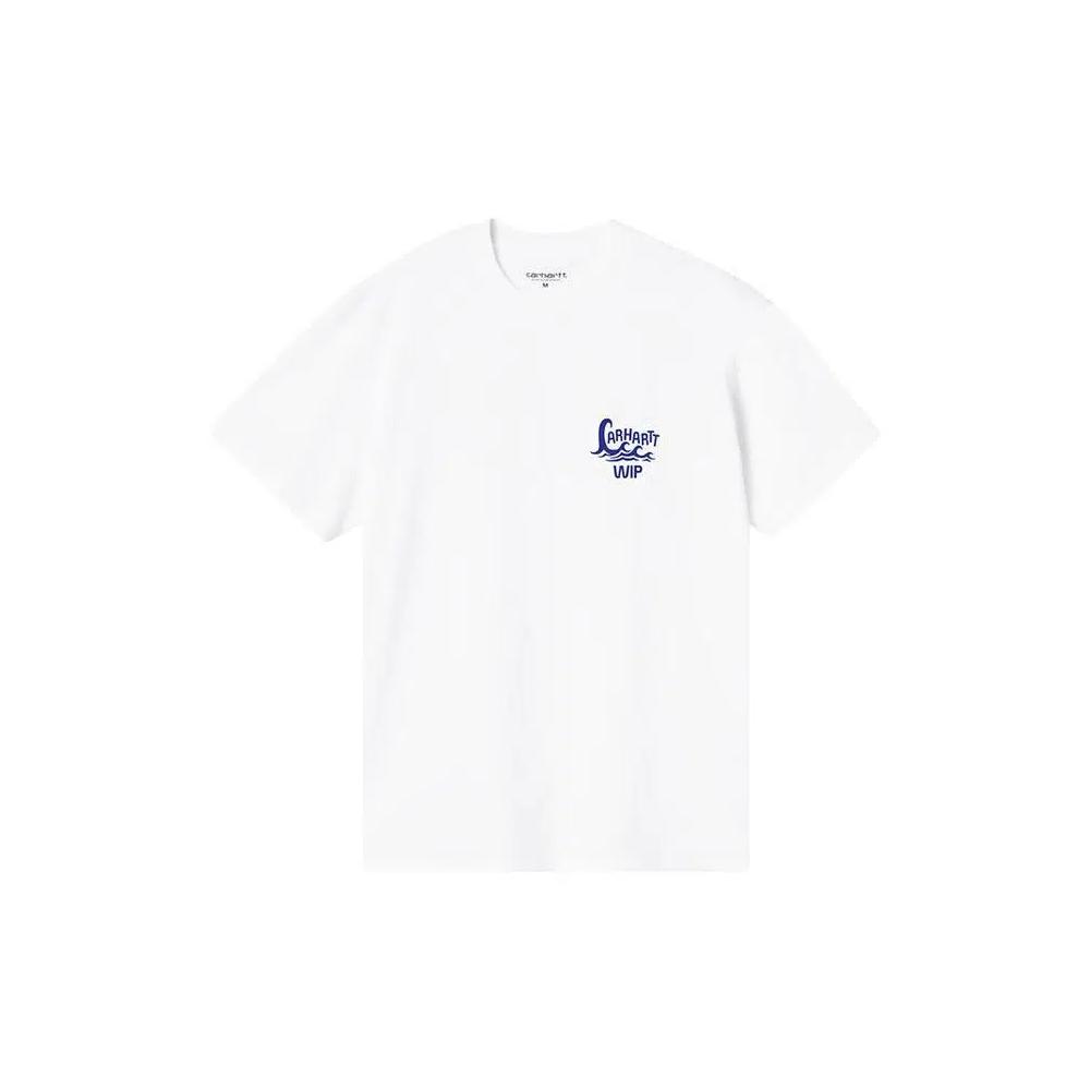Футболки с коротким рукавом Carhartt WIP Short-Sleeve Waves T-Shirt 'White' 1