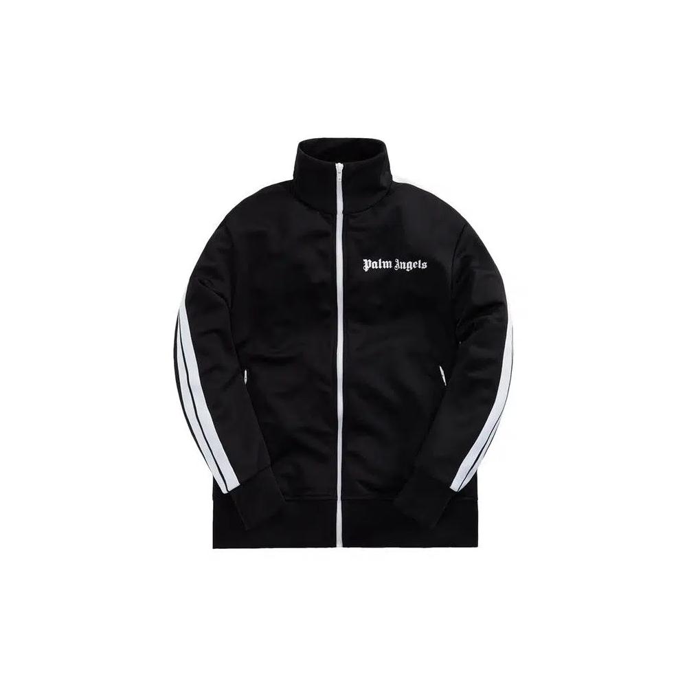 Трековые куртки Palm Angels Classic Track Jacket 'Black/White' 1