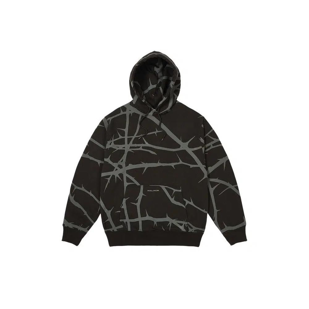 Худи Palace Thorny Hood 'Черный' 1