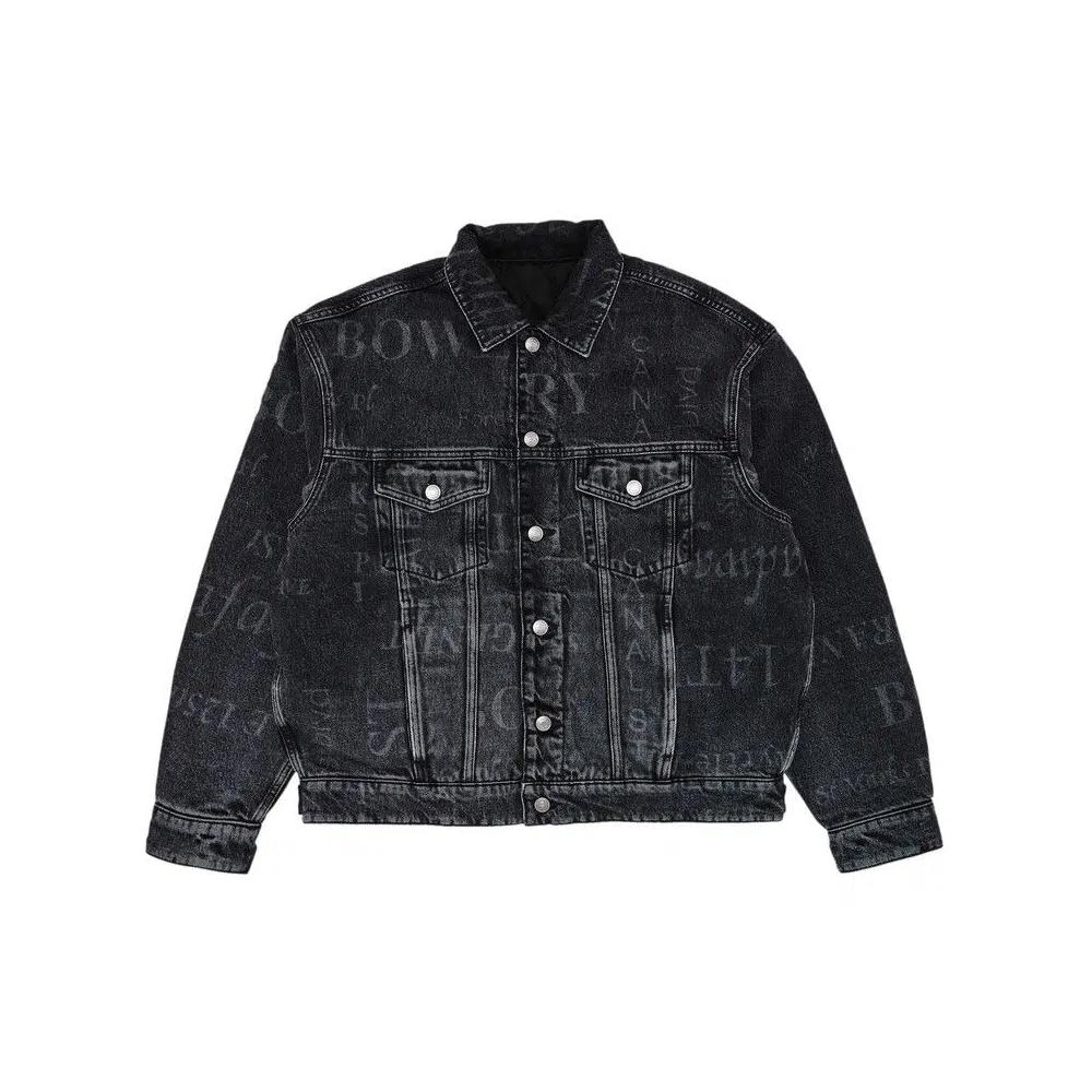 Джинсовые куртки Supreme x Martine Rose Reversible Trucker Jacket 'Washed Black' 1