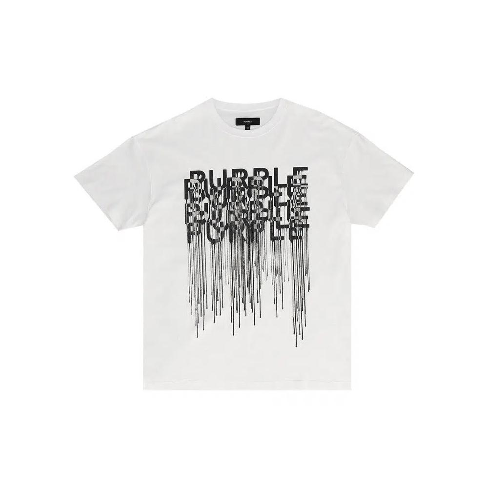Топы PURPLE BRAND Textured Inside Out T-Shirt 'White' 1