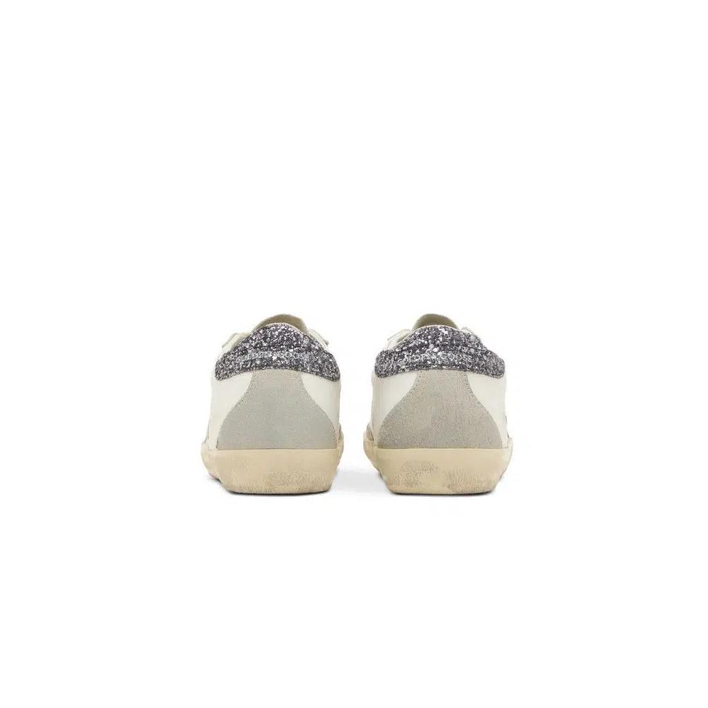 Кроссовки Golden Goose Wmns Superstar 'Белый Серый Глиттер' 6