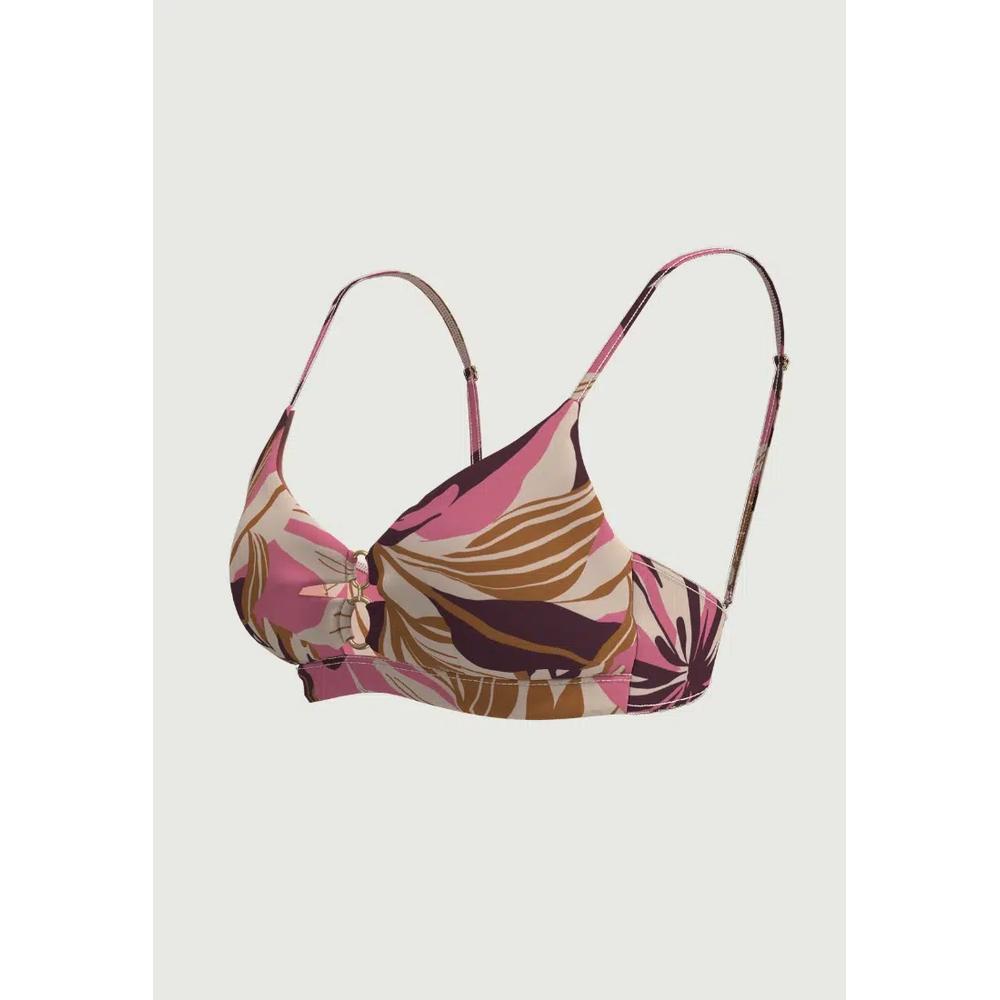 Бикини-топ Southern Tropo Thrift Pink с вырезом спереди 3